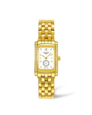 Longines - L5.155.7.16.6  DolceVita 20 Quartz Gold Diamond