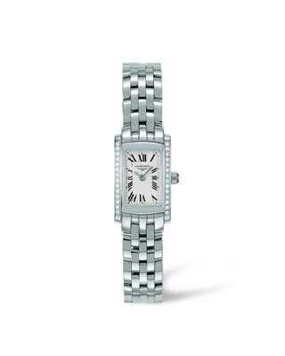 Longines - L5.158.0.71.6  DolceVita 16 Quartz Stainless Steel Diamond Roman