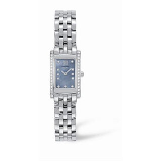 Longines - L5.158.0.83.6  DolceVita 16 Quartz Stainless Steel Diamond Blue