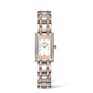 Longines - L5.158.5.19.7  DolceVita 16 Quartz Two Tone Pink 