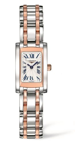 Longines - L5.158.5.71.7  DolceVita 16 Quartz Two Tone Pink 