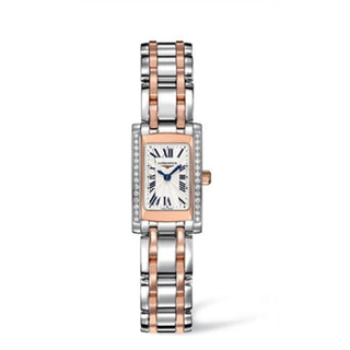 Longines - L5.158.5.79.7  DolceVita 16 Quartz Two Tone Pink Diamond