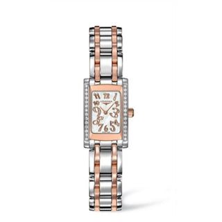 Longines - L5.158.5.99.7  DolceVita 16 Quartz Two Tone Pink Diamond