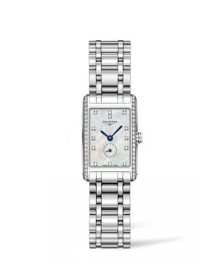 Longines - L5.255.0.87.6  DolceVita 20.5 Quartz Stainless Steel / Diamond / MOP / Bracelet