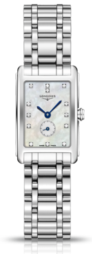 Longines - L5.255.4.87.6  DolceVita 20.5 Quartz Stainless Steel / MOP / Bracelet