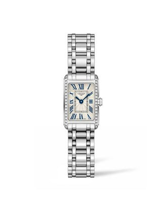 Longines - L5.258.0.71.6  DolceVita 17.4 Quartz Stainless Steel / Diamond / Silver / Bracelet