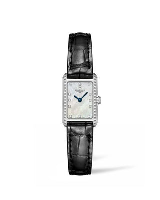 Longines - L5.258.0.87.0  DolceVita 17.4 Quartz Stainless Steel / Diamond / MOP