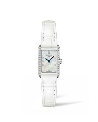 Longines - L5.258.0.87.2  DolceVita 17.4 Quartz Stainless Steel / Diamond / MOP