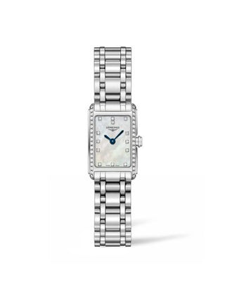 Longines - L5.258.0.87.6  DolceVita 17.4 Quartz Stainless Steel / Diamond / MOP / Bracelet