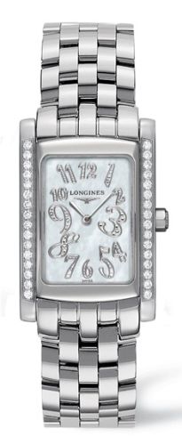 Longines - L5.502.0.97.6  DolceVita 22 Quartz Stainless Steel Diamond MOP