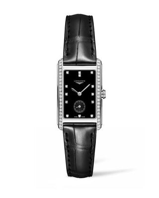 Longines - L5.512.0.57.0  DolceVita 23 Quartz Stainless Steel / Diamond / Black