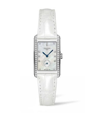 Longines - L5.512.0.87.2  DolceVita 23 Quartz Stainless Steel / Diamond / MOP