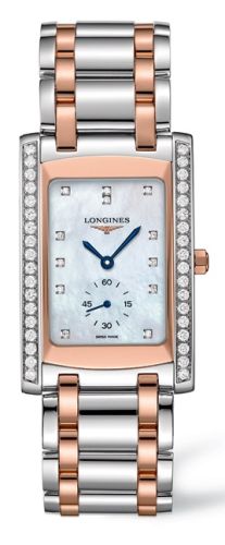 Longines - L5.655.5.89.7  DolceVita 22 Quartz Two Tone Pink Diamond