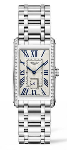 Longines - L5.755.0.71.6  DolceVita 25.8 Quartz Stainless Steel / Diamond / Silver / Bracelet