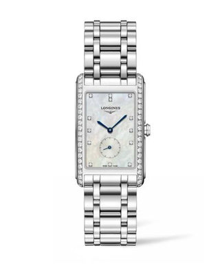 Longines - L5.755.0.87.6  DolceVita 25.8 Quartz Stainless Steel / Diamond / MOP / Bracelet