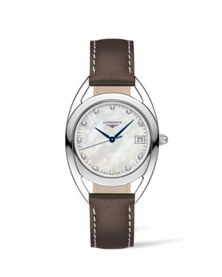 Longines - L6.138.4.87.2  Equestrian Horseshoe 34 MOP