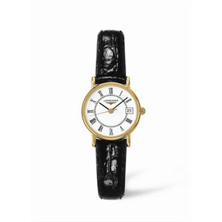 Longines - L7.490.6.11.2  Presence 23.5 Quartz Gold Roman