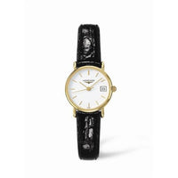 Longines Presence 33.5 Quartz Yellow Gold / Champagne (L7.490.6.12.2)