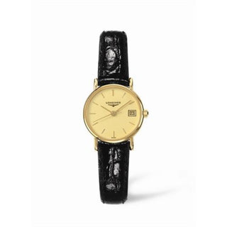 Longines - L7.490.6.32.2  Presence 23.5 Quartz Gold Yellow Stick