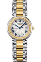 Longines PrimaLuna Quartz 30 Stainless Steel / Yellow Gold / Diamond / Silver - Roman (L8.112.5.95.6)