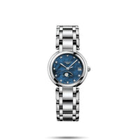 Longines PrimaLuna Quartz 26.5 Stainless Steel / Blue MOP / Bracelet (L8.115.4.98.6)