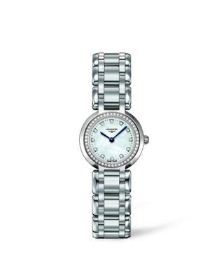 Longines - L8.109.0.87.6  PrimaLuna Quartz 23 Diamond MOP