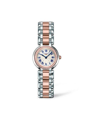 Longines - L8.109.5.79.6  PrimaLuna Quartz 23 Two Tone Pink Diamond