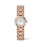 Longines PrimaLuna Quartz 23 Pink Gold Leather Diamond (L8.109.8.87.6)