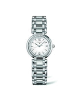 Longines PrimaLuna Quartz 26.5 Stainless Steel / Diamond / Silver - Roman (L8.110.0.16.6)