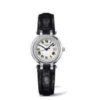 Longines PrimaLuna Quartz 26.5 Stainless Steel / Diamond / Silver - Roman / Bracelet (L8.110.0.71.2)