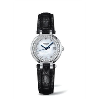 Longines - L8.110.0.87.2  PrimaLuna Quartz 26.5 Stainless Steel / Diamond / MOP