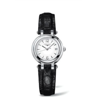 Longines - L8.110.4.16.2  PrimaLuna Quartz 26.5 Stainless Steel / White