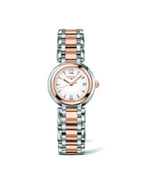 Longines PrimaLuna Quartz 26.5 Stainless Steel / Pink Gold / Diamond / MOP - Arabic (L8.110.5.16.6)