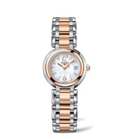 Longines PrimaLuna Quartz 26.5 Stainless Steel / Pink Gold / MOP (L8.110.5.83.6)