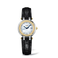 Longines PrimaLuna Quartz 26.5 Stainless Steel / Yellow Gold / Diamond / MOP / Bracelet (L8.110.5.97.2)