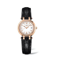 Longines PrimaLuna Quartz 26.5 Pink Gold / Diamond / Silver - Roman (L8.110.9.16.2)