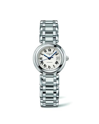 Longines - L8.111.4.71.6  PrimaLuna Automatic 26.5 Stainless Steel / Silver - Roman / Bracelet