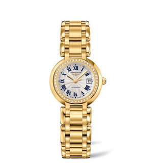 Longines - L8.111.7.78.6  PrimaLuna Automatic 26.5 Yellow Gold Diamond