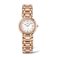 Longines PrimaLuna Automatic 26.5 Pink Gold Diamond Leather (L8.111.9.16.6)