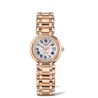 Longines - L8.111.9.78.6  PrimaLuna Automatic 26.5 Pink Gold Diamond