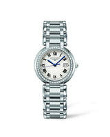 Longines PrimaLuna Quartz 30 Stainless Steel / Diamond / White (L8.112.0.71.6)