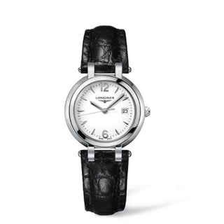 Longines - L8.112.4.16.2  PrimaLuna Quartz 30 Stainless Steel / White