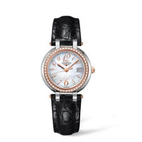 Longines PrimaLuna Quartz 30 Stainless Steel / Pink Gold / Diamond / MOP (L8.112.5.88.2)