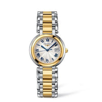 Longines PrimaLuna Quartz 30 Stainless Steel / Yellow Gold / Diamond / White (L8.112.5.91.6)