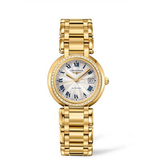 Longines - L8.113.7.78.6  PrimaLuna Automatic 30 Yellow Gold Diamond