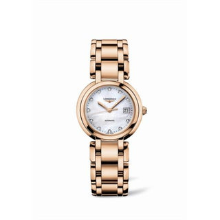 Longines - L8.113.8.87.6  PrimaLuna Automatic 30 Pink Gold MOP