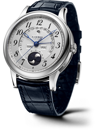 Leroy - LL102/1  Osmior Retrograde Perpetual Date Silver