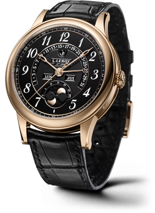 Leroy - LL103/2  Osmior Retrograde Perpetual Date Black