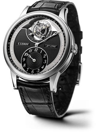 Leroy - LL104/2  Osmior Tourbillon Automatic Regulator Black