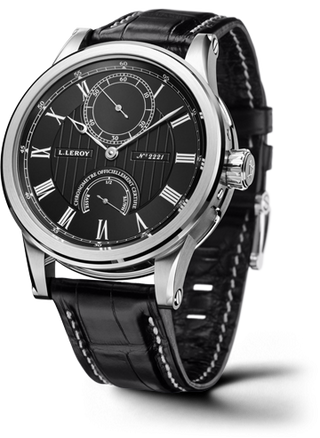 Leroy - LL200/2  Automatic Deck Chronometer White Gold Black